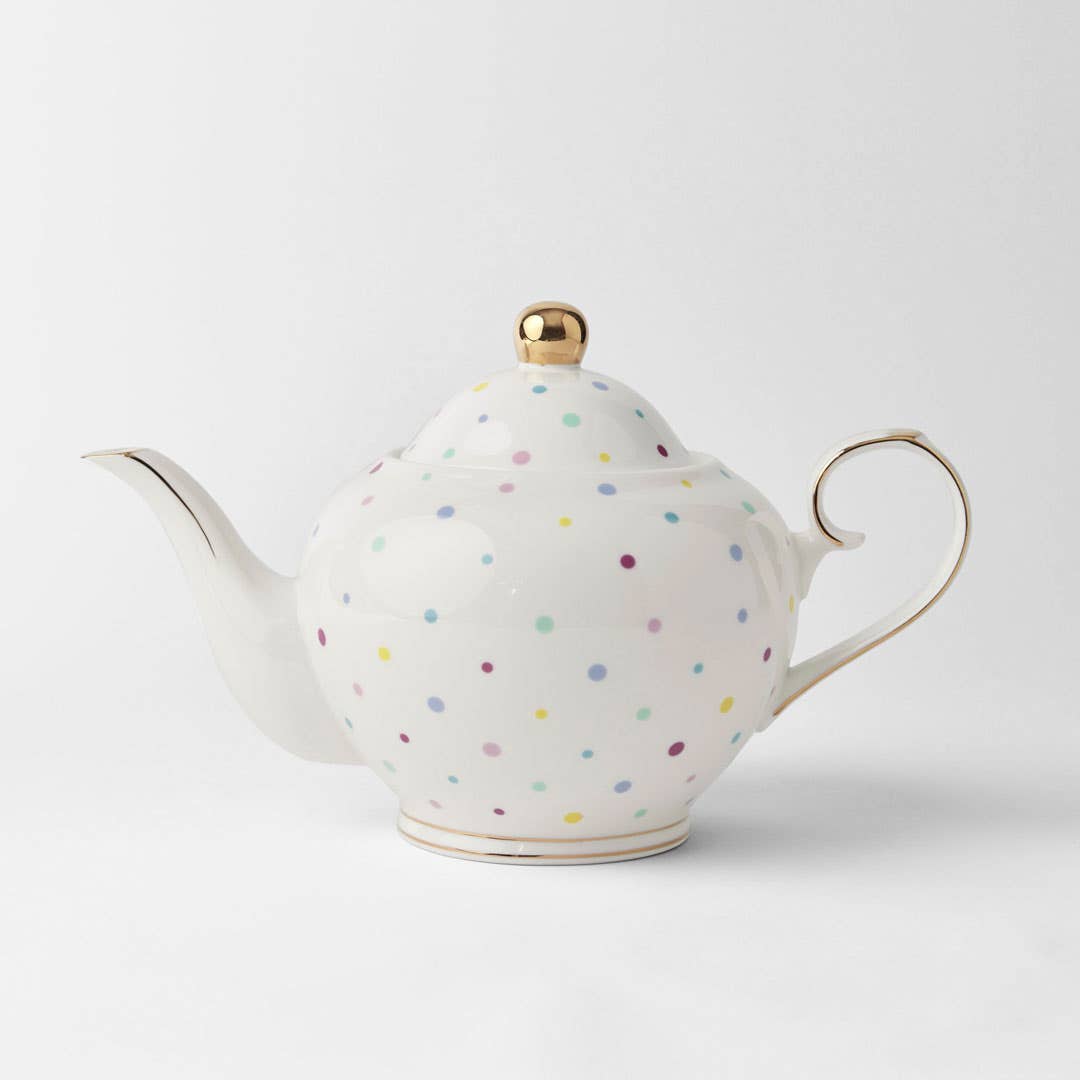 Miss Tea Party Teapot - Confetti