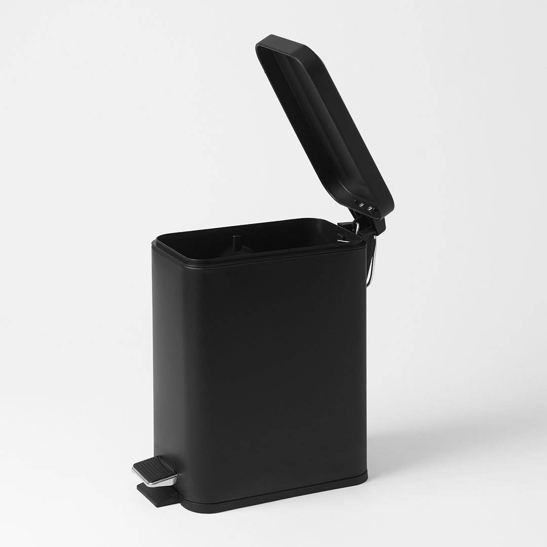 Slimline Pedal Bin 5l - Matte Black