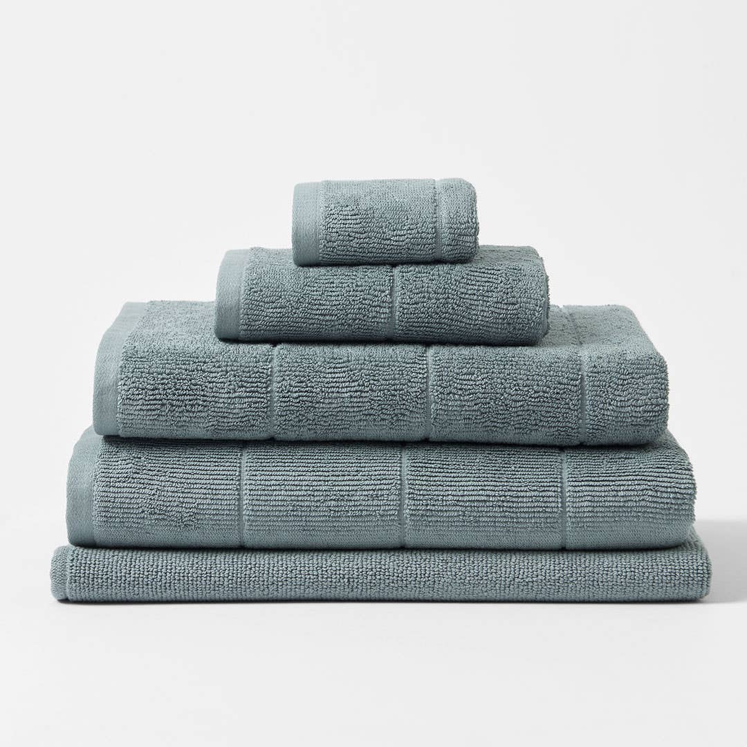 Tasman Towel - Slate Blue