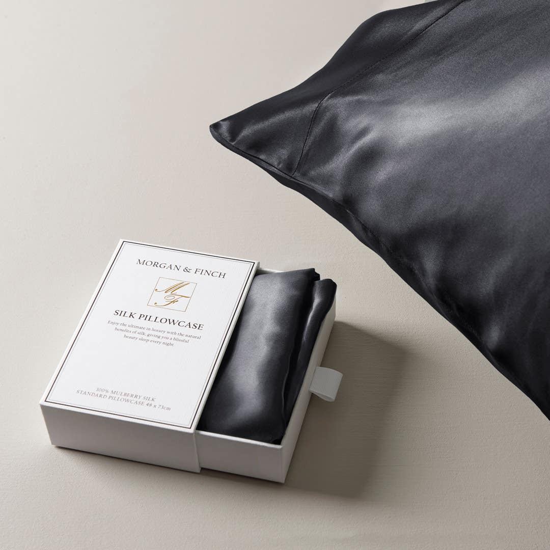 Silk Pillowcase - Black