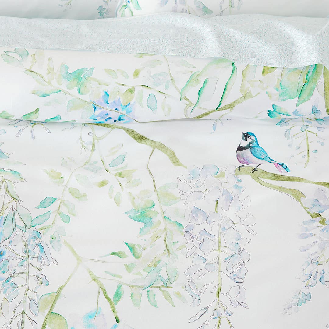 Japanese Wisteria Quilt Cover