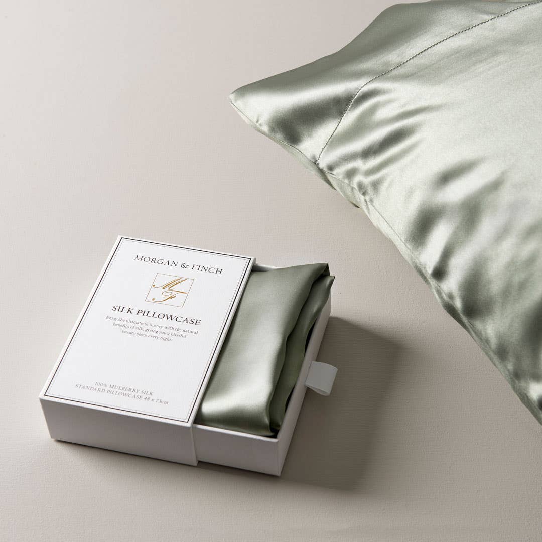 Silk Pillowcase - Sage