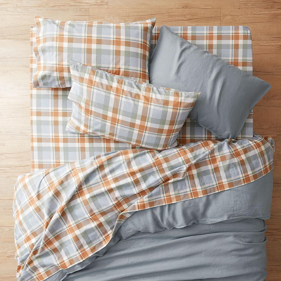 Helmsley Flannelette Sheet Set