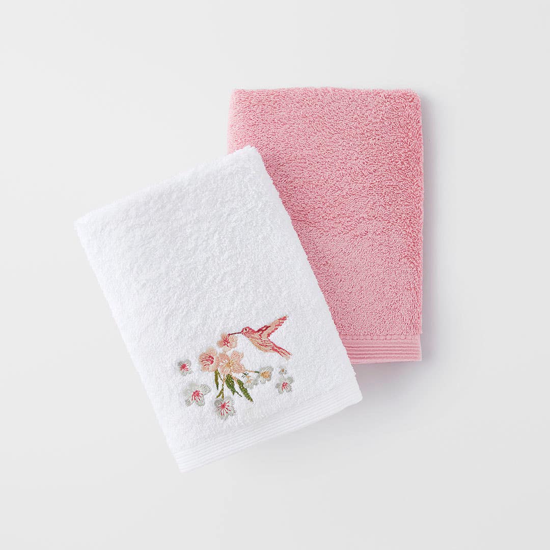 Blossom Hand Towel Set Of 2