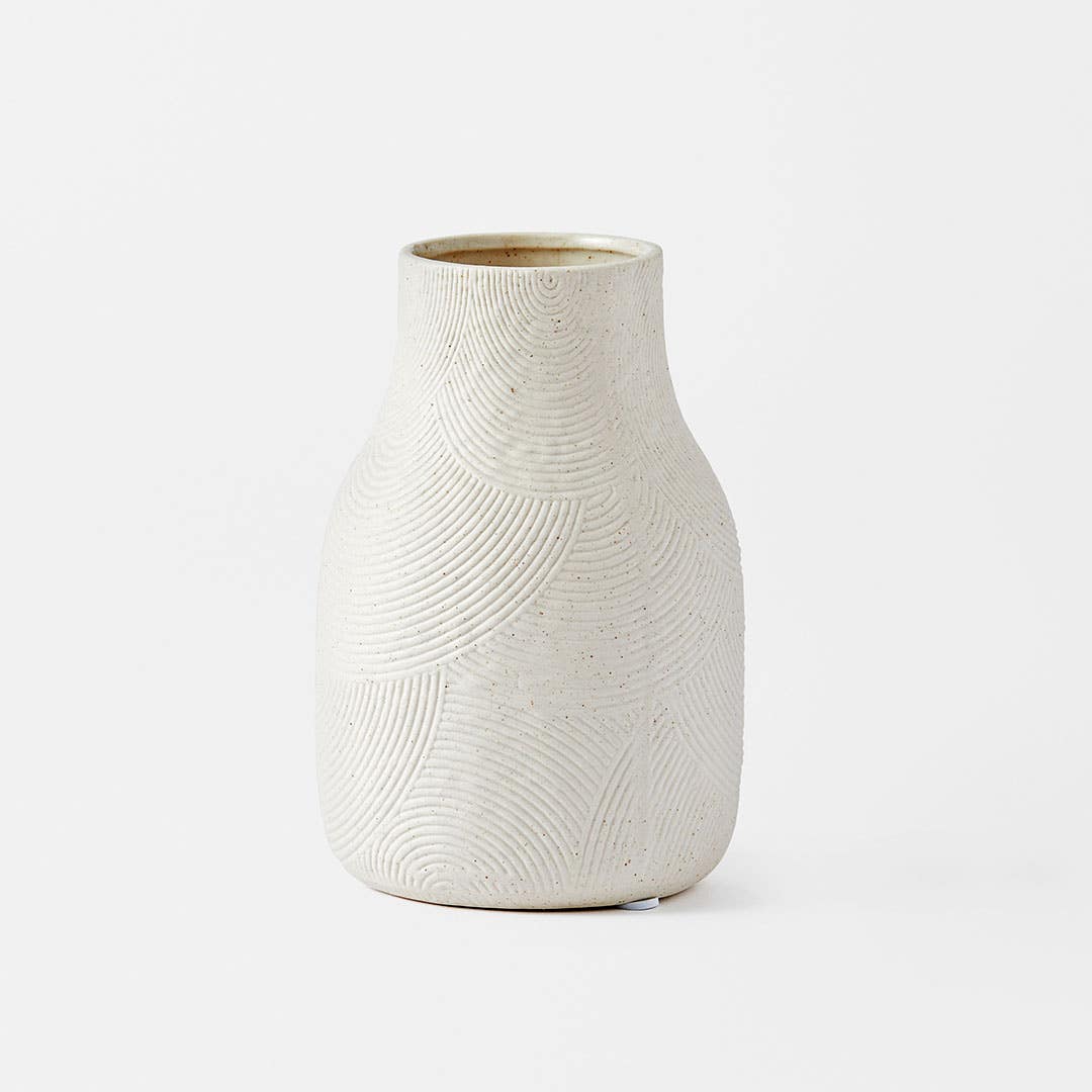 Linear Ceramic Vase Small