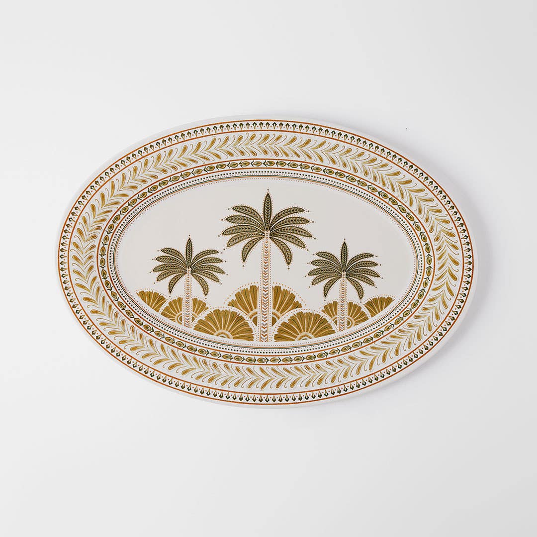 Nadir Melamine Oval Platter