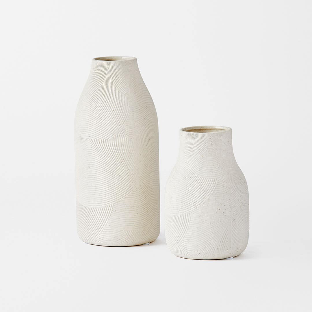 Linear Ceramic Vase Small