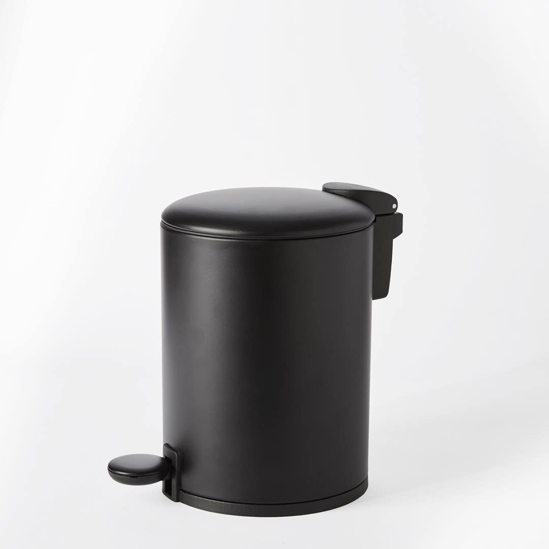 3l Soft Closing Pedal Bin - Black