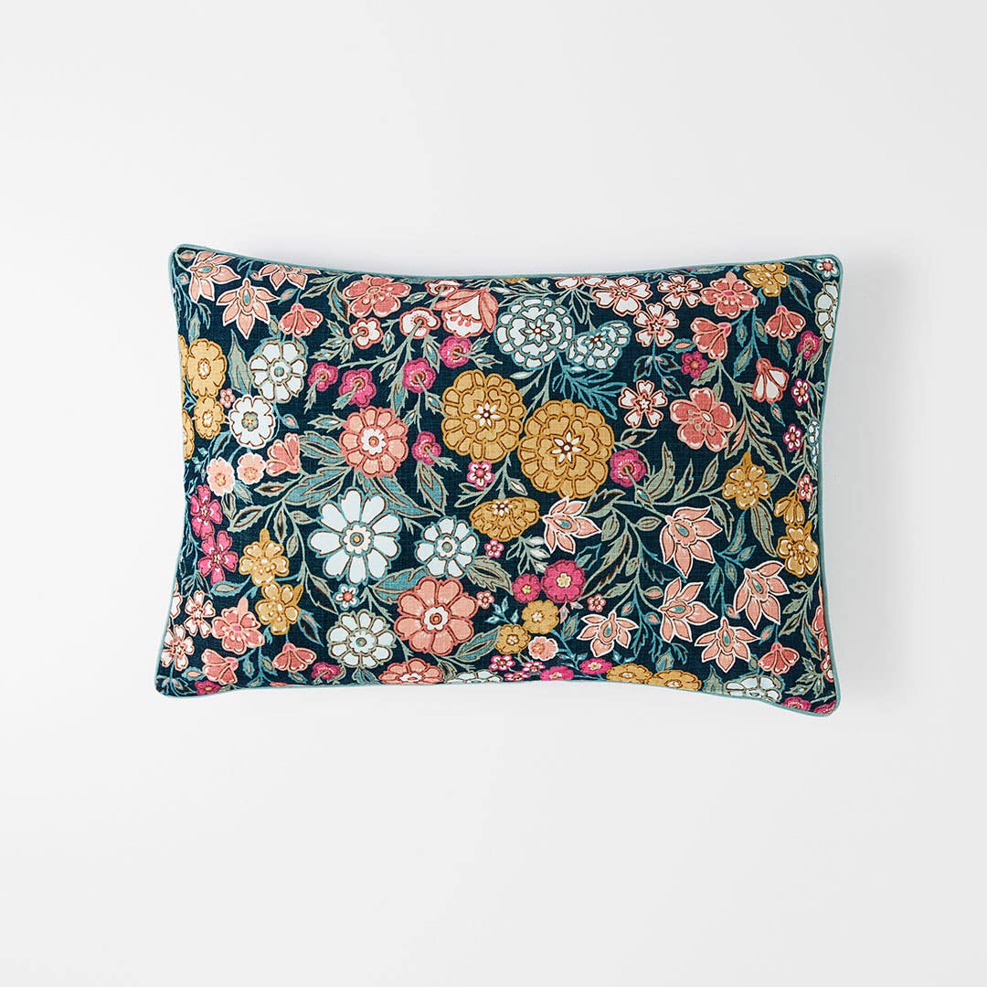 Bridget Cushion - Green Floral