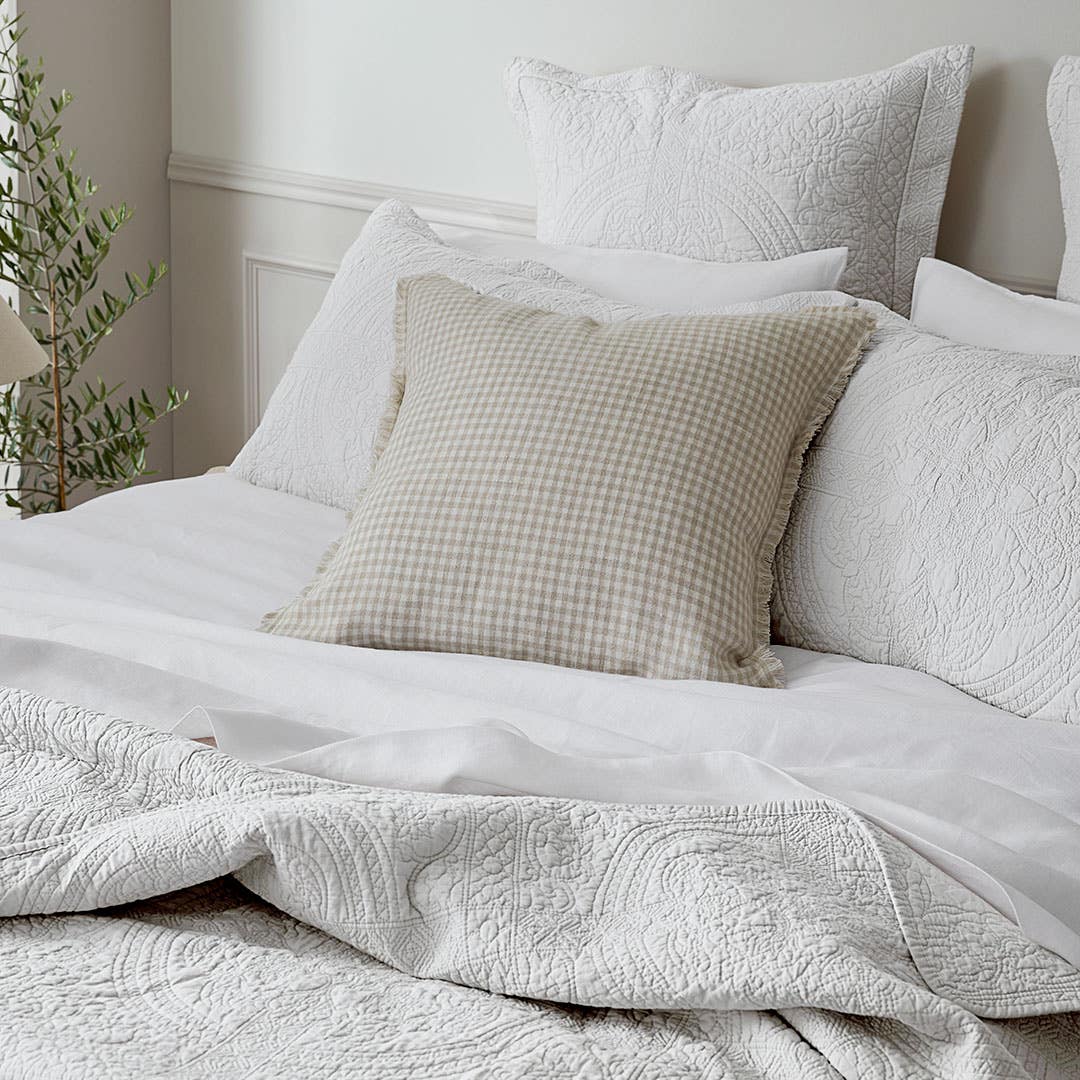 Artemida Bedspread - White