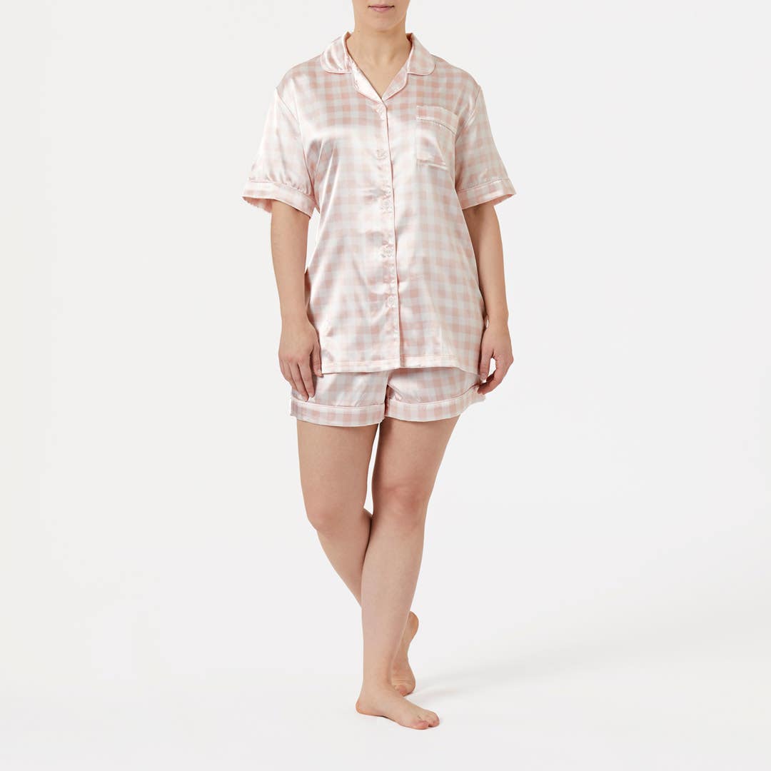 Adrian Short Satin Pyjamas